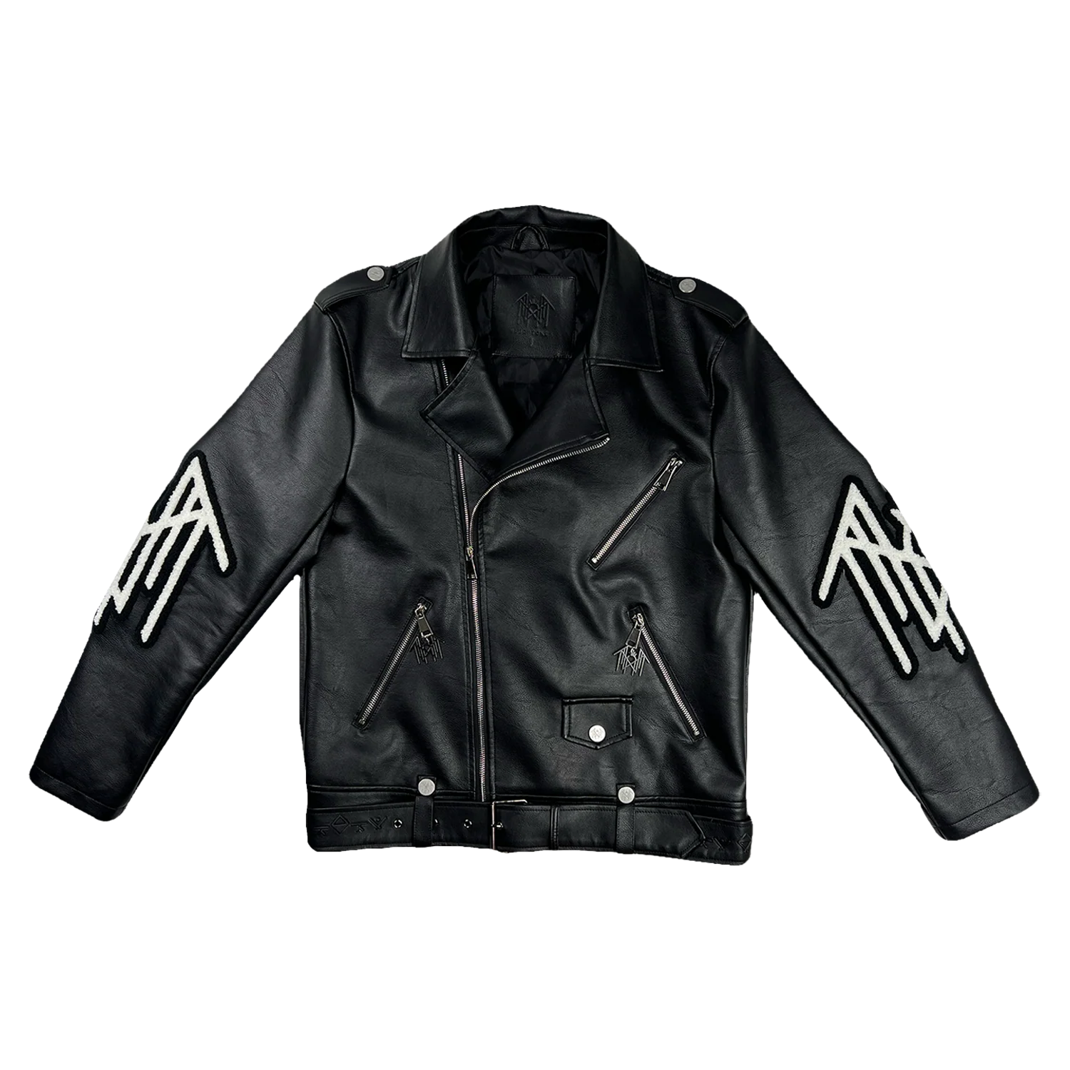 Sleep Token Faux Leather Jacket - Image 3